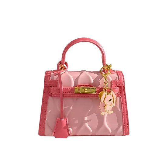 PU Leather Mini Handbag - Eyeamsassy